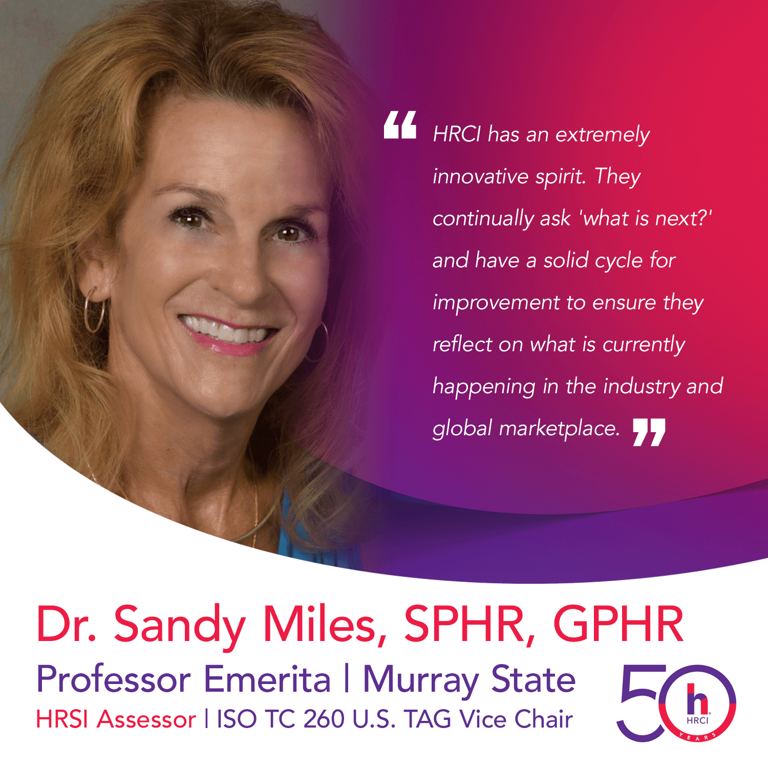 Sandy Miles testimonial