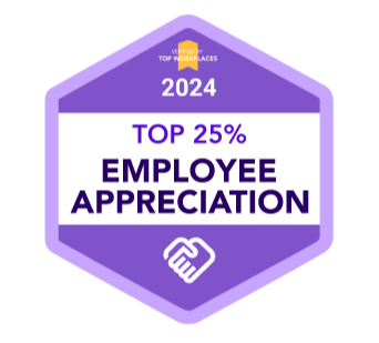 Top 25% Employee appreciation