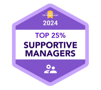 Top 25% Supportive Managers